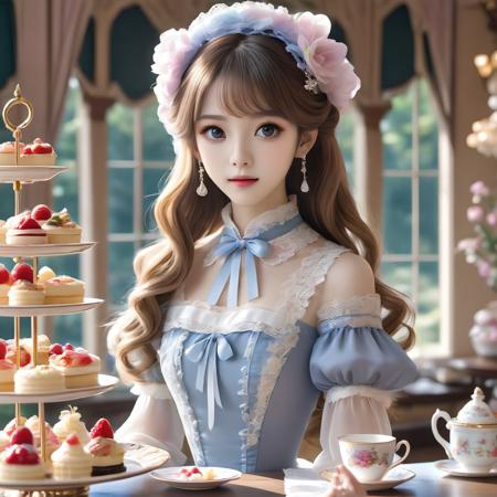 00019-2851298954-masterpiece, [(draft, (one girl_1.5))__0.5], [(at an afternoon tea party)], (medium shot_1.5), extremely detailed CG, __(luxurio.png